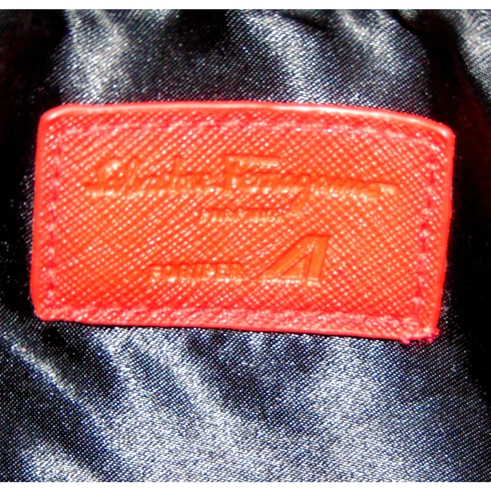 Salvatore Ferragamo Parfums Magnifica Alitalia Black Pouch